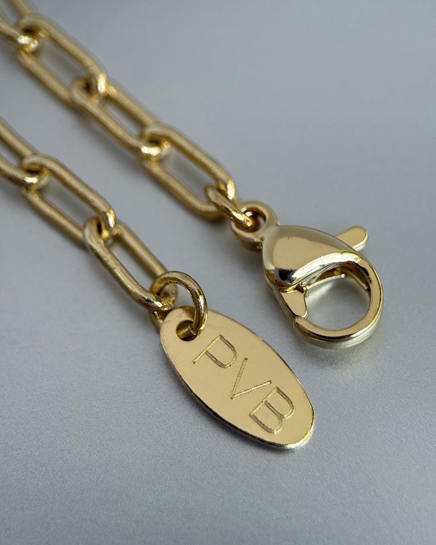 Іменний браслет на ланцюжку